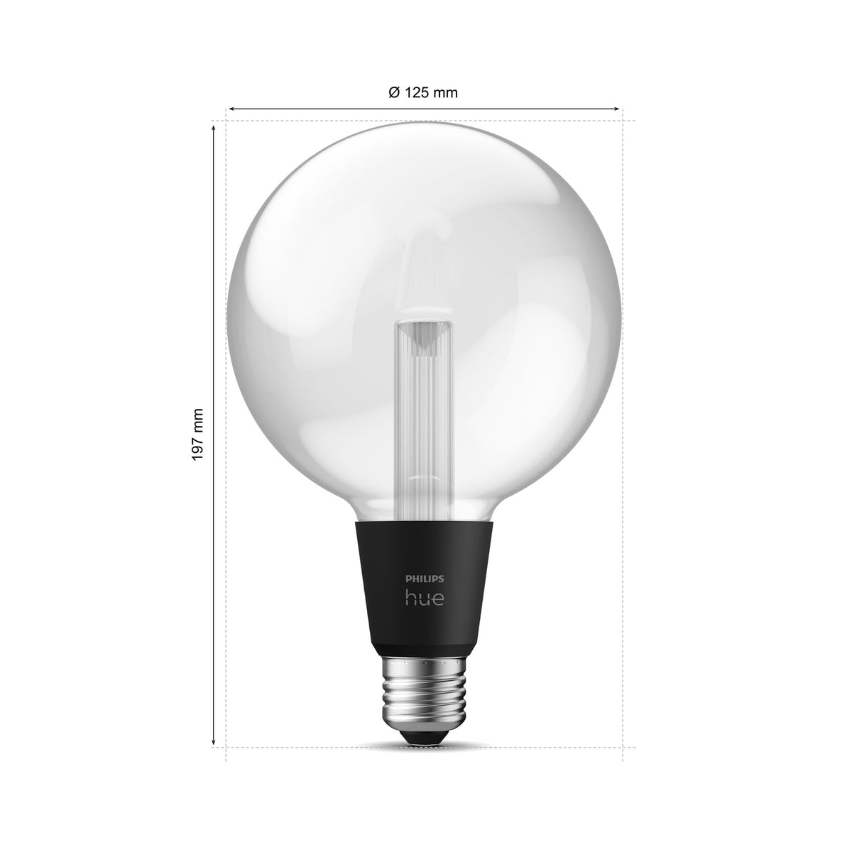 Philips Hue Lightguide Smart LED-Lampă ST70, Formă Globe, E27 - 8720169311954