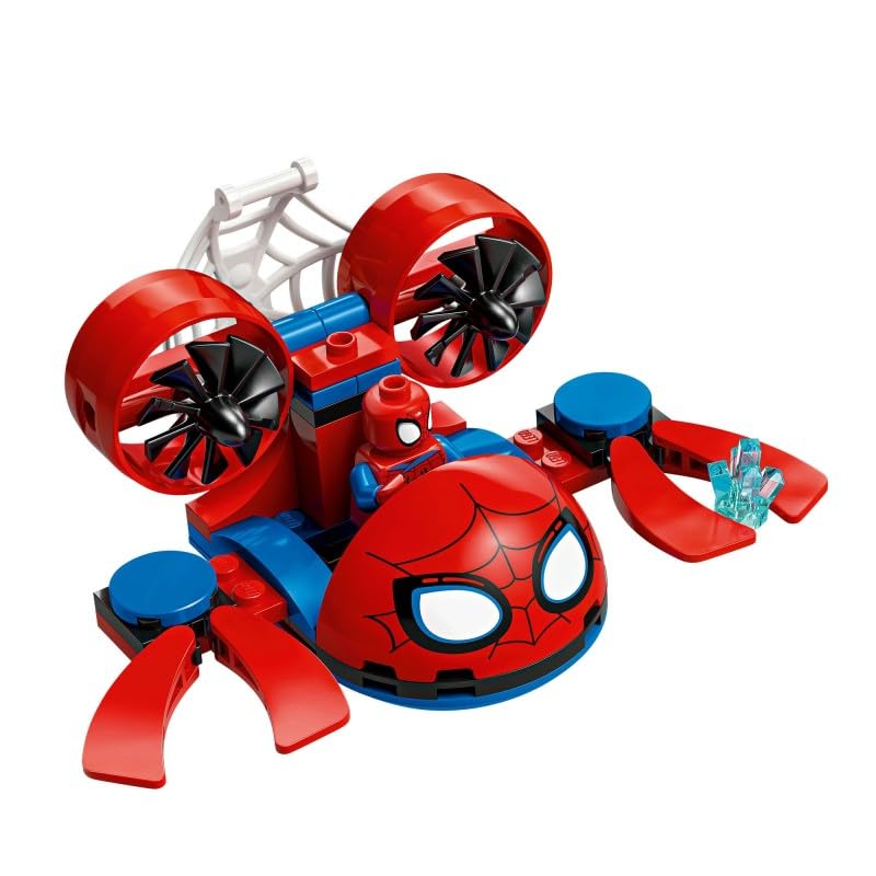 LEGO ǀ Marvel Spidey and his super friends Spidey: Underwater vehicles - superhero toy with 3 submarines and 3 minifigures - gift for boys aged 4 and up and fans of the series - 11207