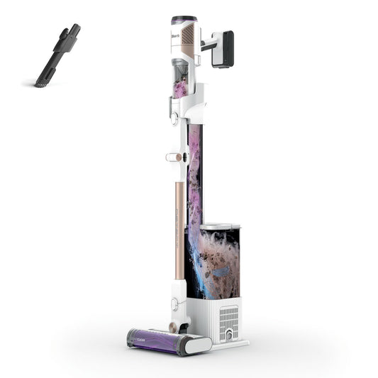 Shark Detect Clean & Empty Cordless Vacuum Cleaner, White IW3612EU, Anti Hair Wrap