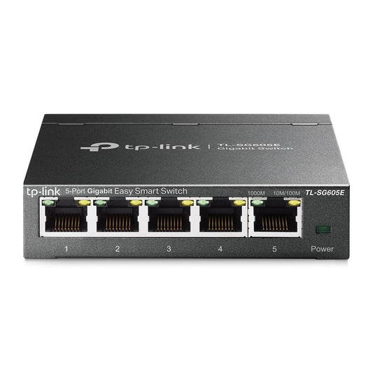 TP-Link TL-SG605E 5-Ports Gigabit Easy Smart Managed Network Switch