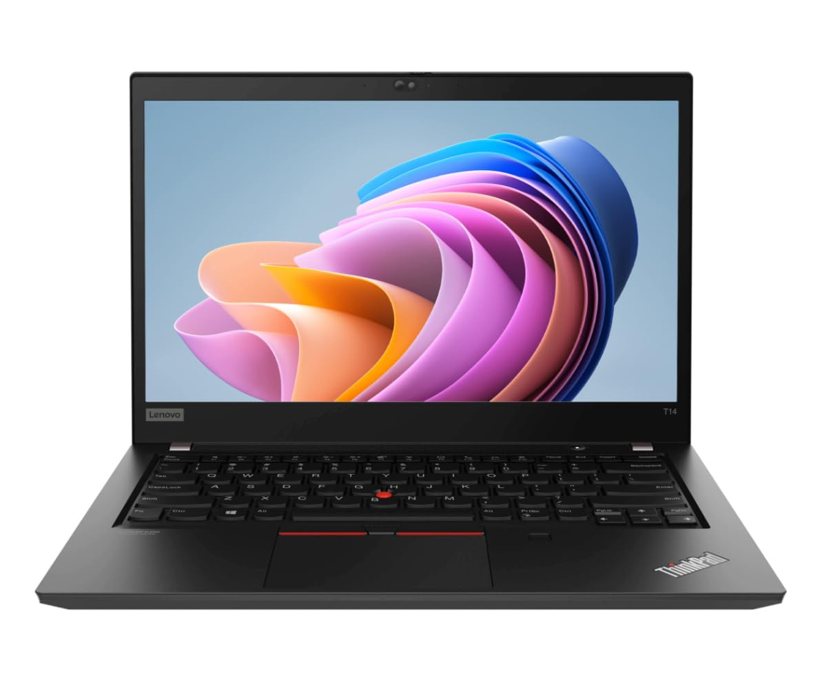 Lenovo ThinkPad T14 Gen 2 14 inch 1920x1080 Full HD Intel Core i5 1145G7 256GB SSD hard disk 16GB RAM Windows 11 Pro Webcam Notebook Laptop (Recondiționat) - 10007743