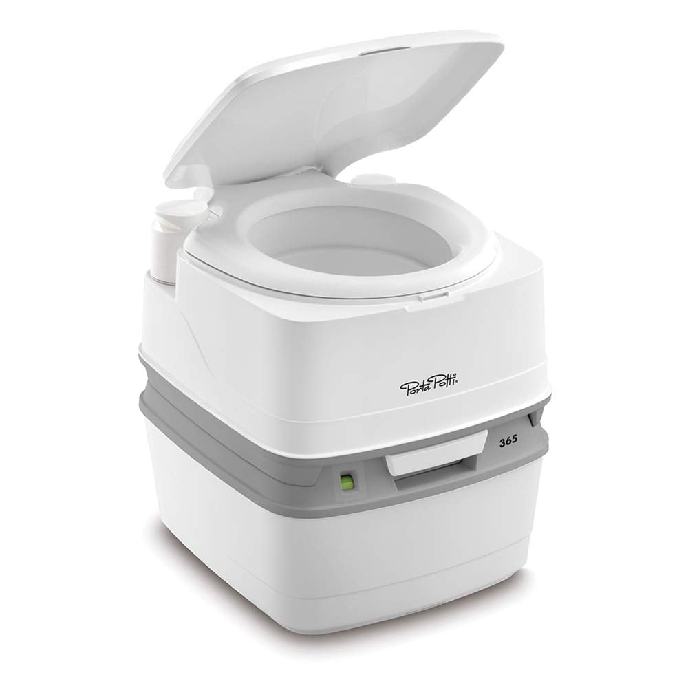 Thetford 92820 Porta Potti 365 Portable Toilet Qube, white, 414 x 383 x 427 mm