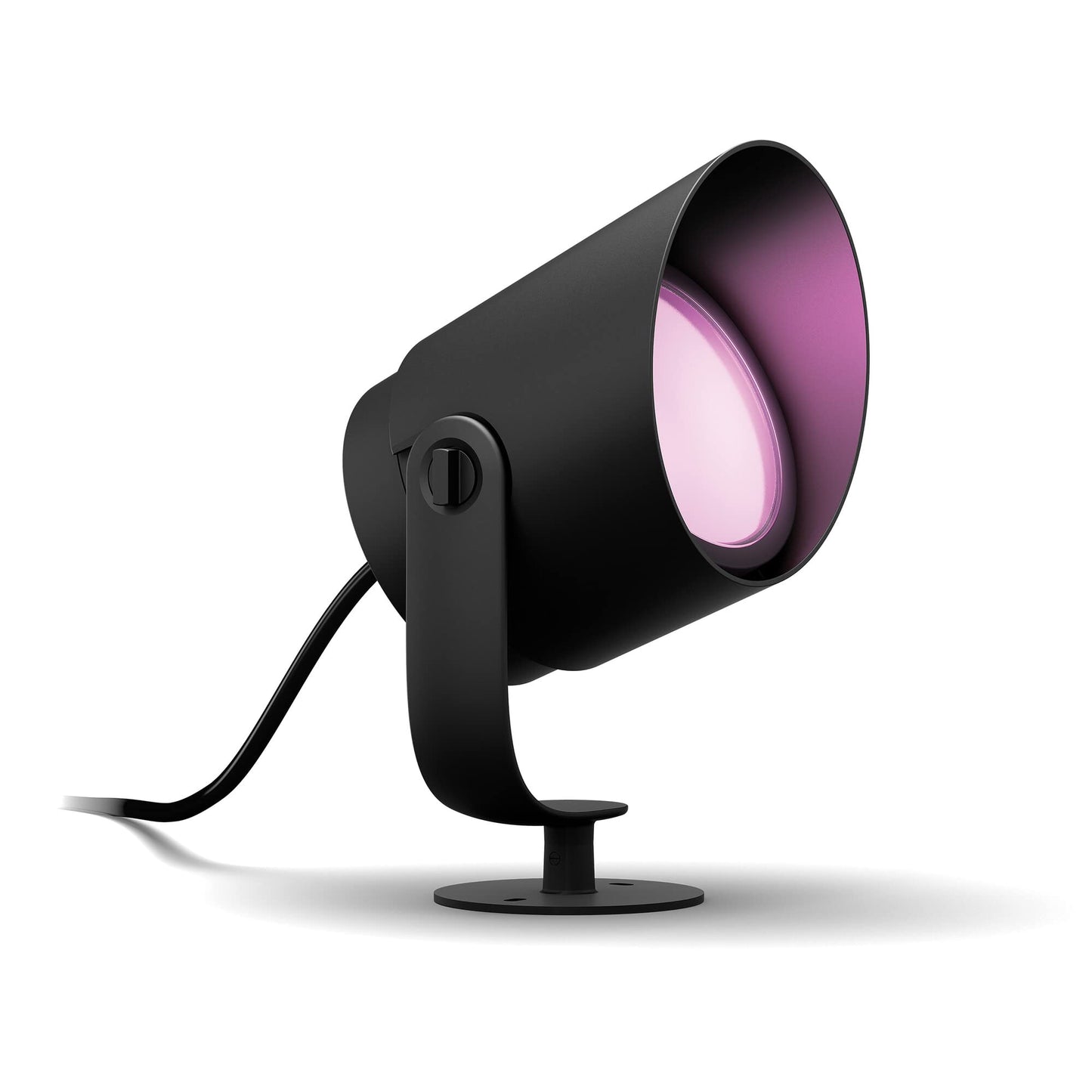 Philips Hue White & Color Ambiance Lily garden spotlight [extension only], outdoor light requires Hue Bridge + Base Kit (sold separately), spot works with Alexa, Google Assistant & Apple Home - 915005842601