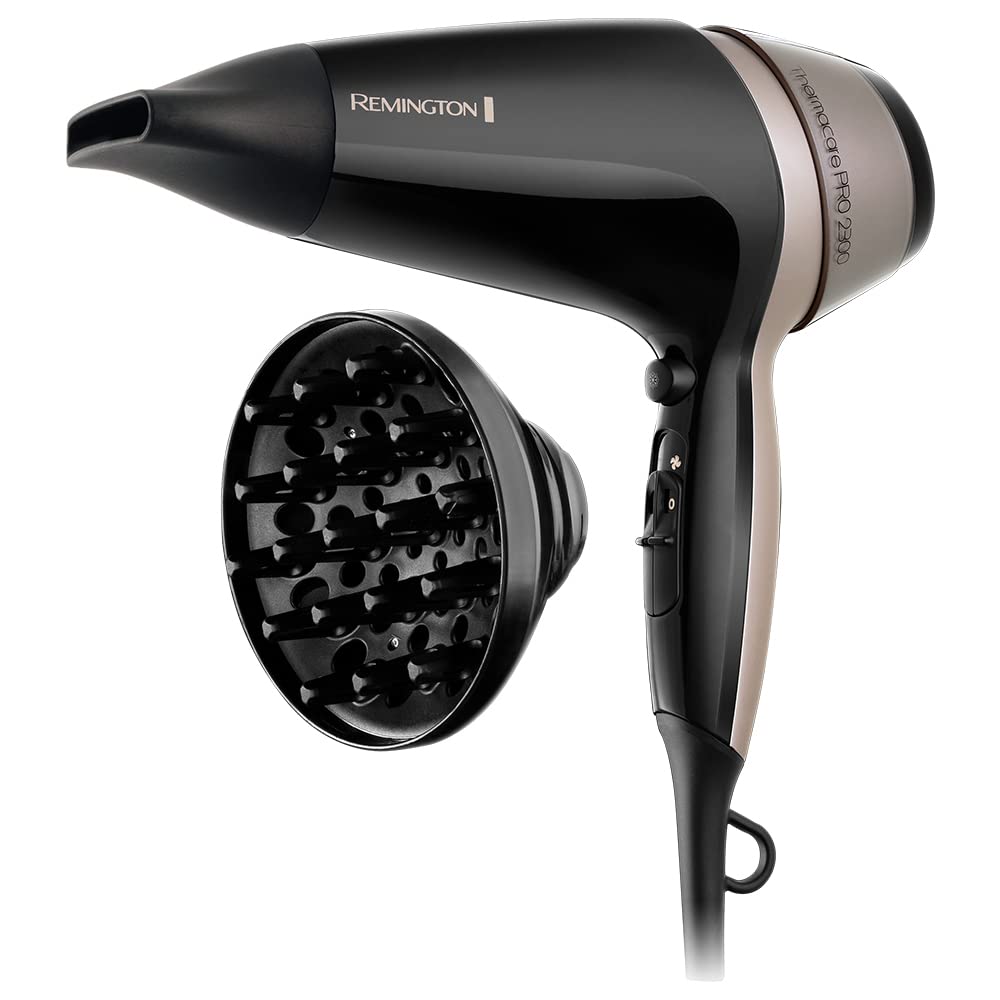 Remington Uscător de păr Thermacare PRO 2300, 2100 Watt, cu difuzor, D5715
