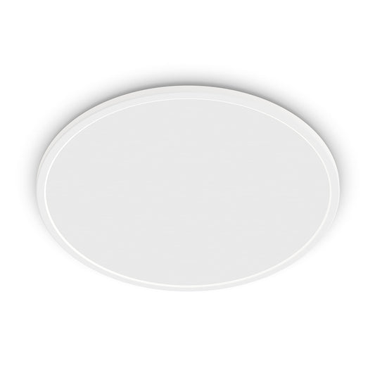 PHILIPS LED SceneSwitch Ceiling Light (22 W), LED ceiling light with 3 brightness levels and warm white light, energy-saving room lighting with EyeComfort, white, 43cm - 929002666801