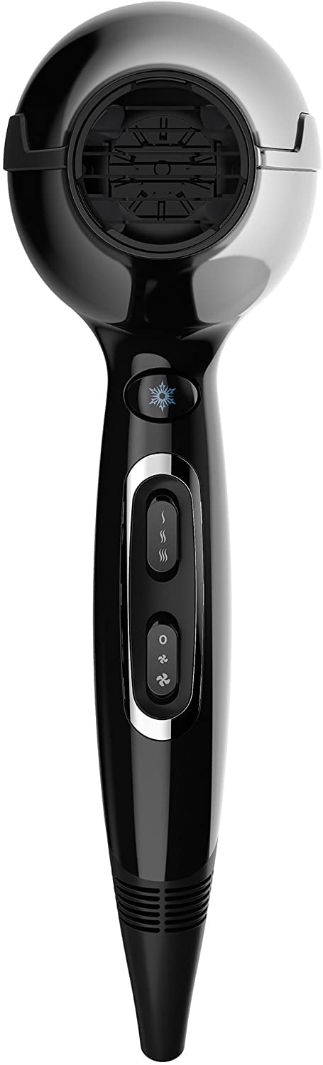 Remington Professional Hair Dryer Ionen Pro-Air (2300 W, 130 km/h, powerful & durable AC motor with true cold shot, 3 heat settings and 2 speed settings, two styling nozzles + diffuser), AC5999 - 45506560100