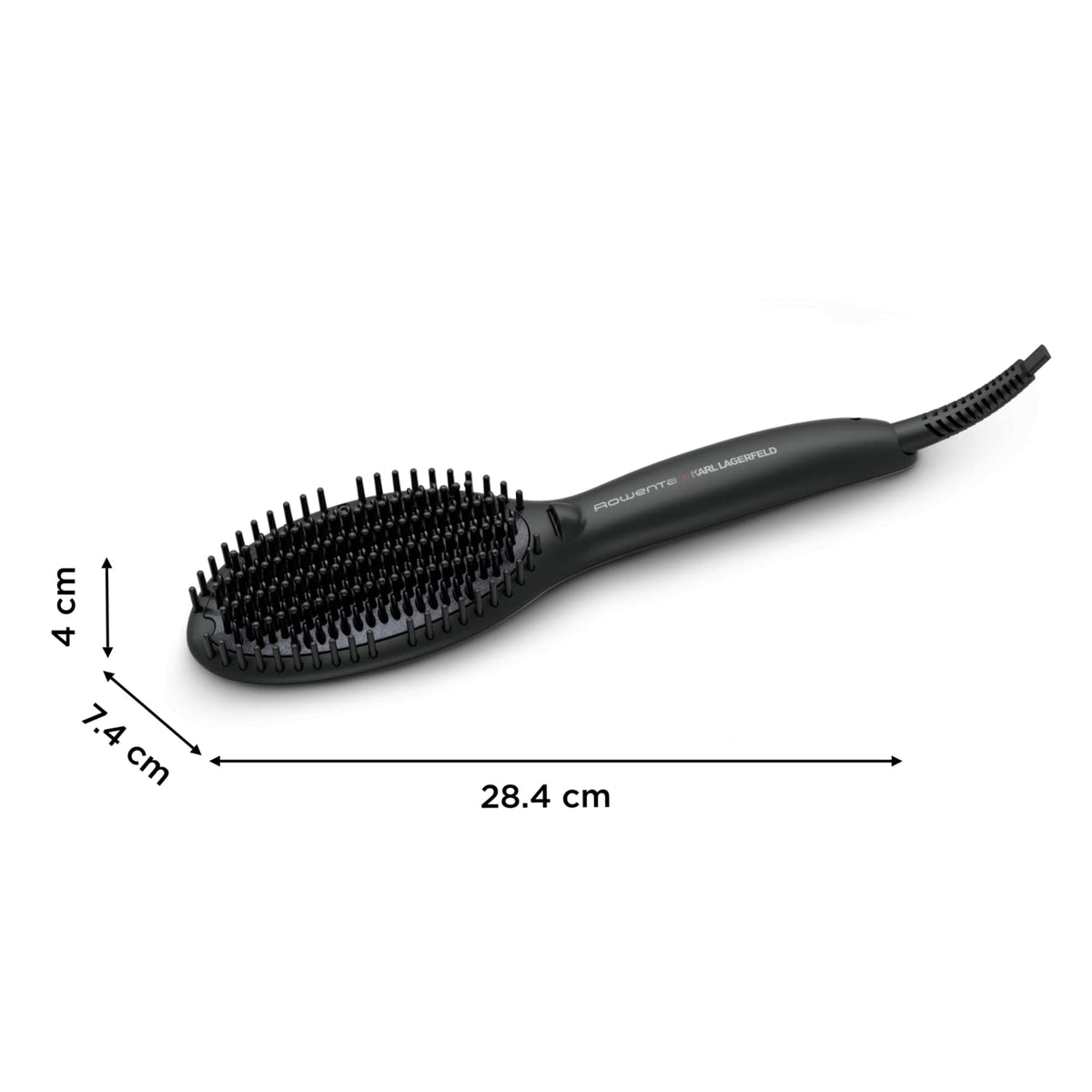 Rowenta x Karl Lagerfeld Straightening Brush with Ceramic & Ions CF582L