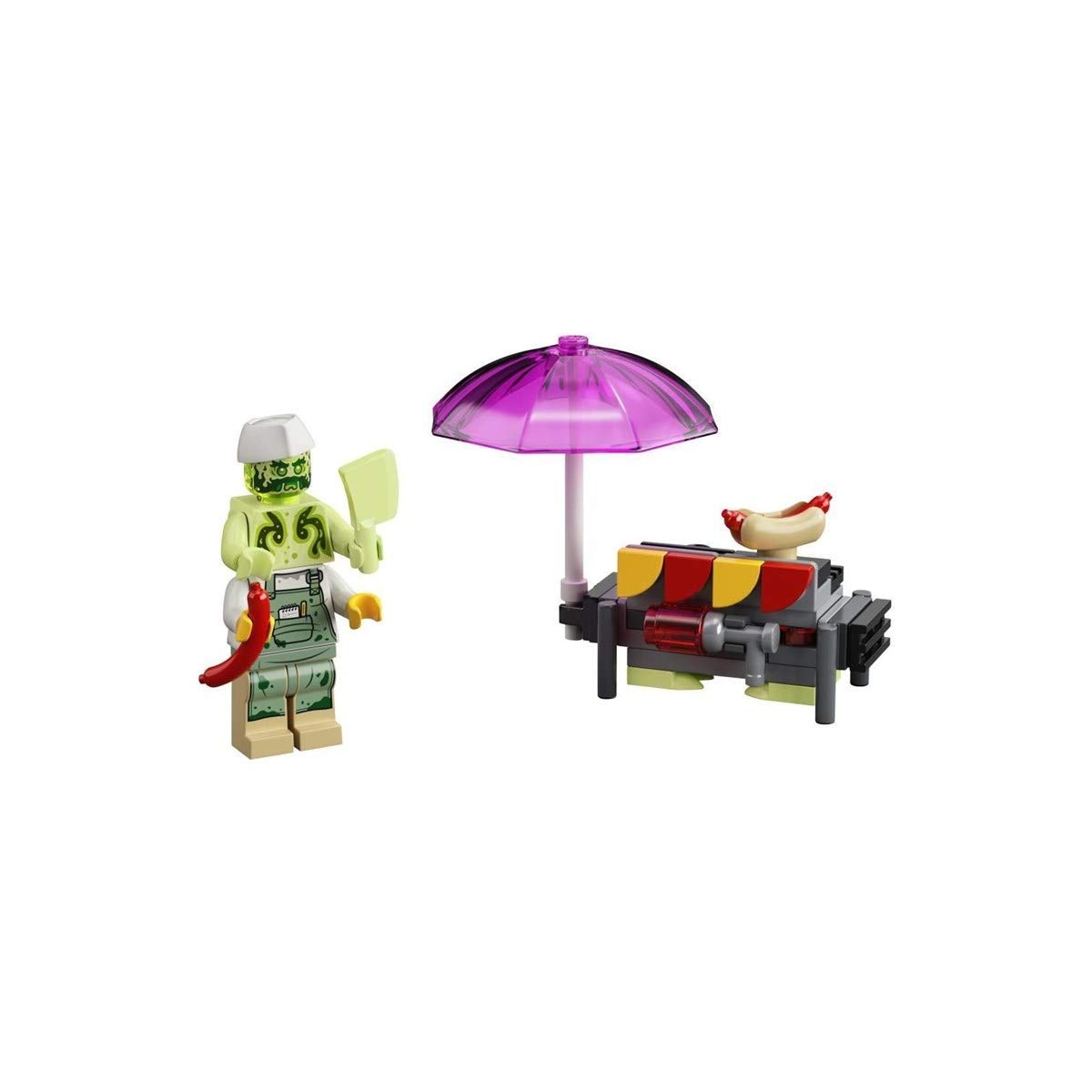 LEGO -5702016668230 LEGO Hidden Side - Hot Dog Stand Chef Enzo (30463), Multicolored - 1641927031