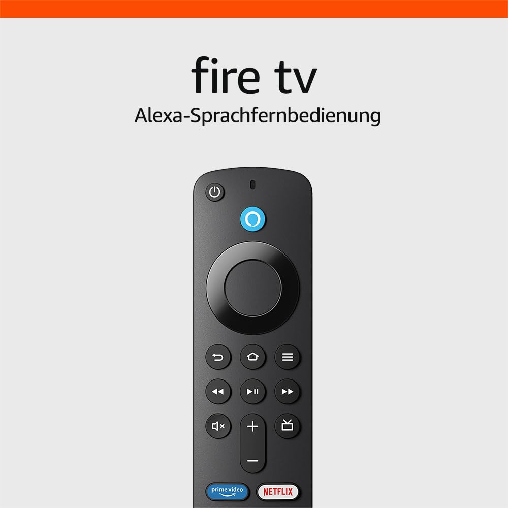 Alexa-Remote de la Amazon pentru Fire TV cu butoane de control TV; este necesar un dispozitiv Fire TV compatibil - PA38CA