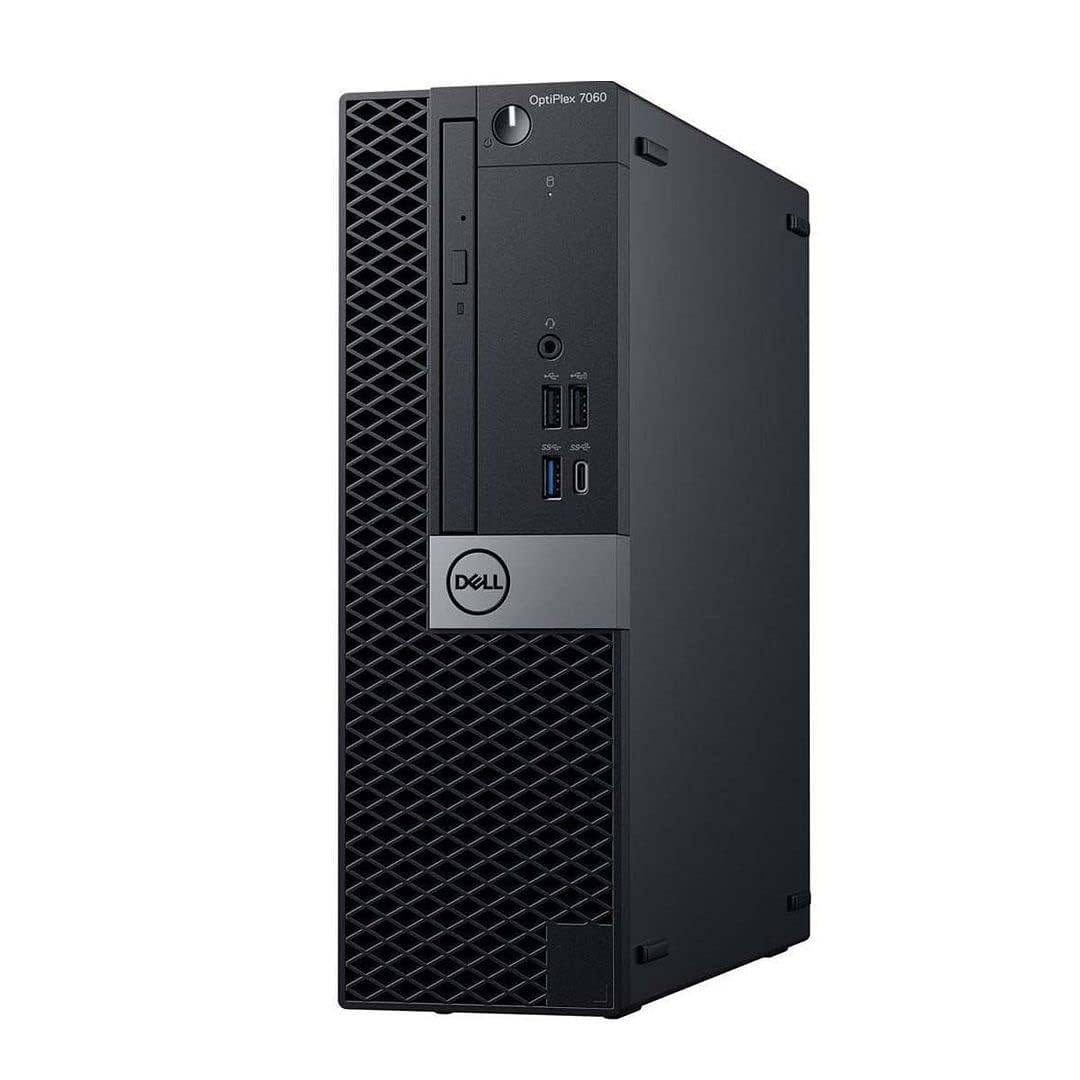 Dell Optiplex 7060 SFF Desktop Computer PC, Intel Core i5-8500, 8GB RAM, 256GB SSD, WiFi, Bluetooth, US QWERTY Keyboard, Windows 11 Pro (Refurbished)