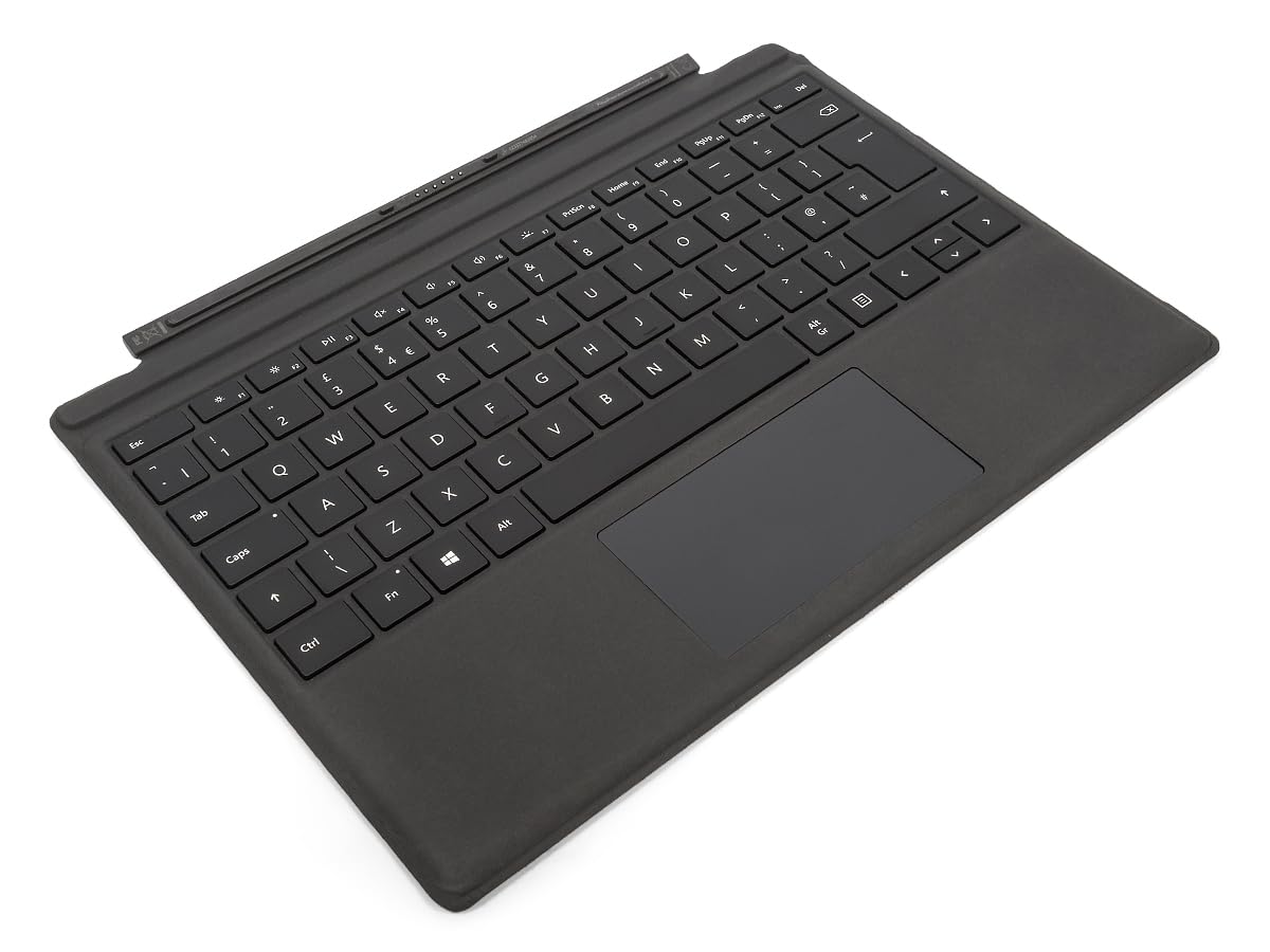 Microsoft Surface Pro Type Cover (for Surface Pro 4-7) (QWERTY English) Black (Refurbished) - FMM-00003
