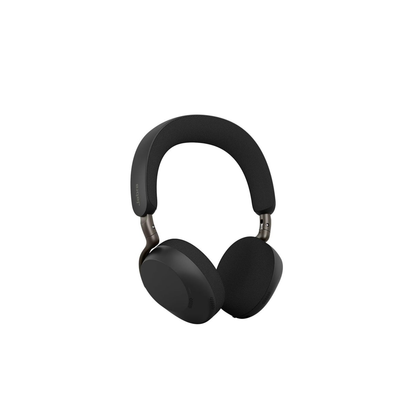 Jabra Evolve3 75 on-ear Bluetooth headset wireless with microphone & charging station for office, USB-C, AI voice call, extended ANC, 22h battery, for online meeting apps, black - 37599-989-889