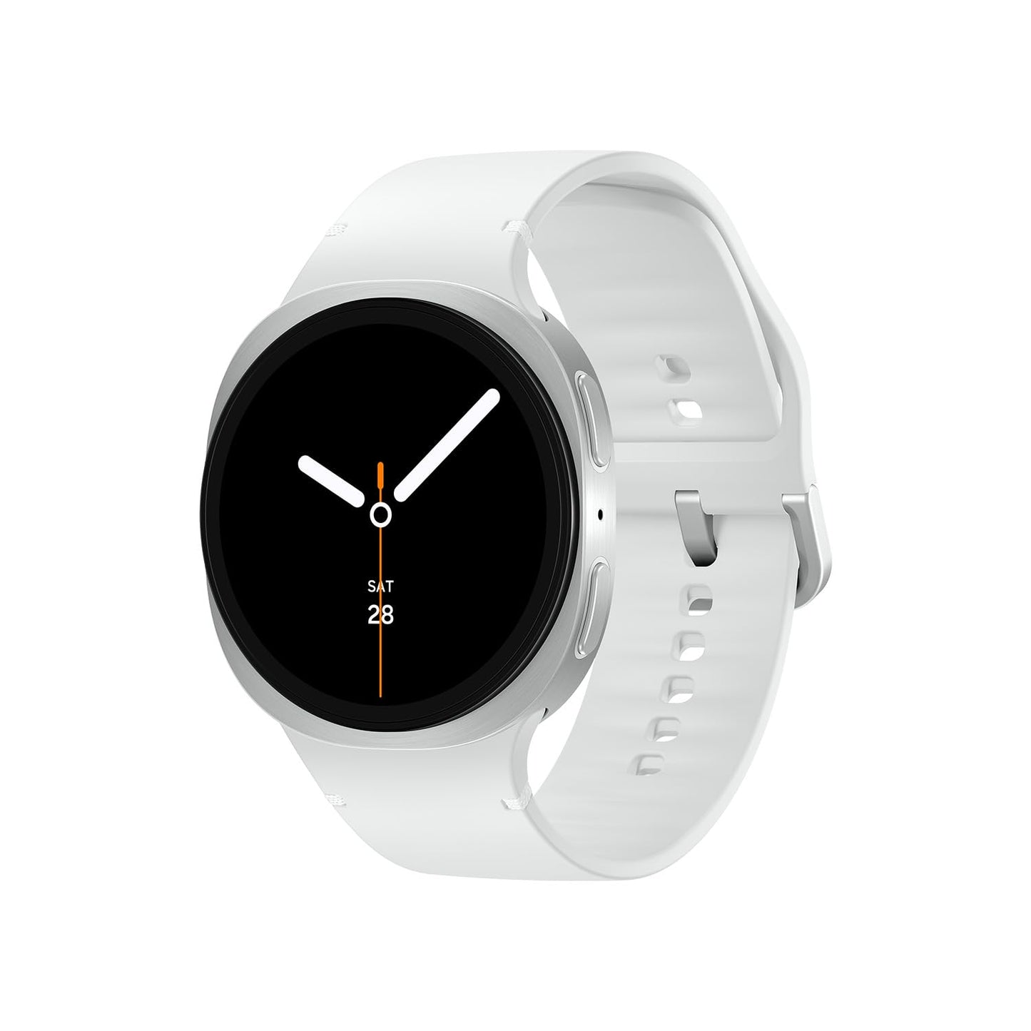 Samsung Galaxy Watch8 Smartwatch with Galaxy AI, fitness watch and fitness tracker, sports band, wellness and sleep coaching, 40 mm, LTE, silver, 3 year manufacturer's warranty - 845780b6-3c3e-4887-9ccc-8e37c6760cef