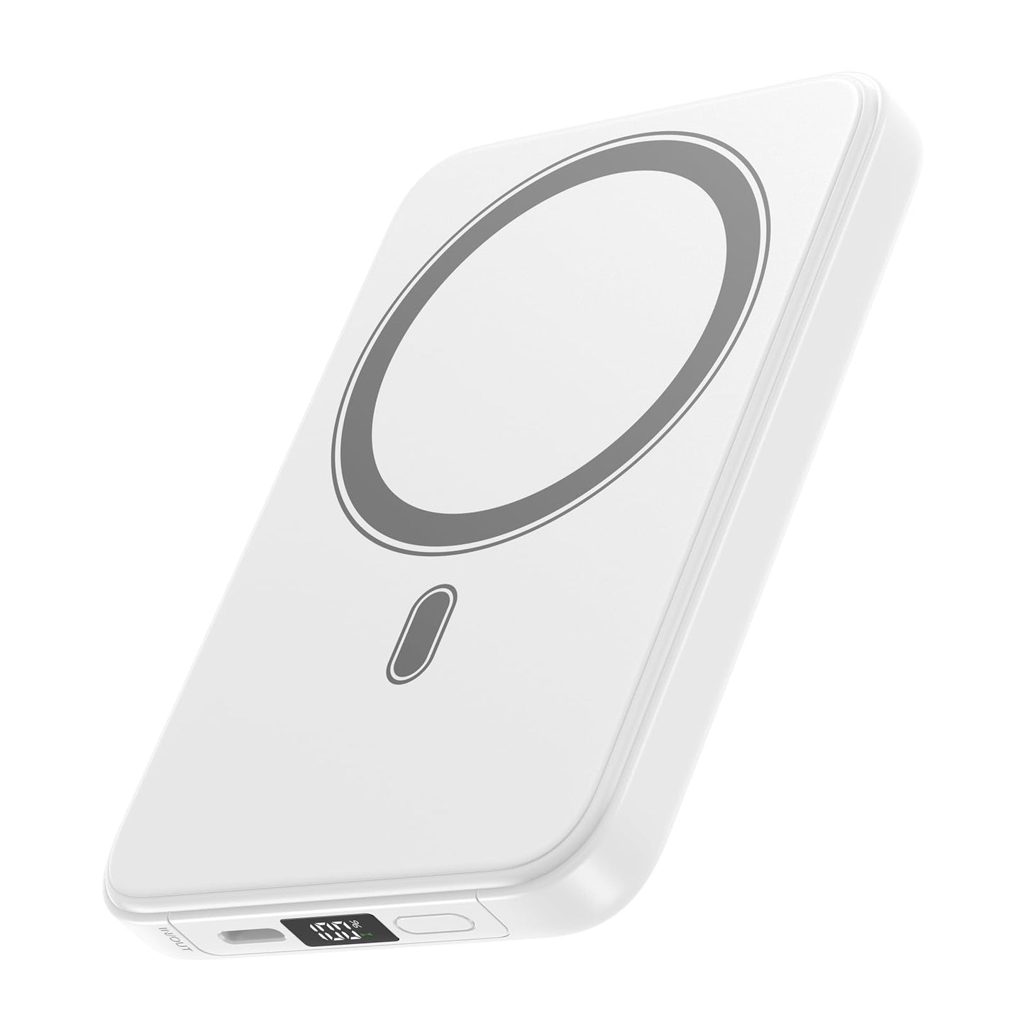 Magnetic Power Bank 10000mAh for iPhone, A ADDTOP Wireless Power Bank - C19PW