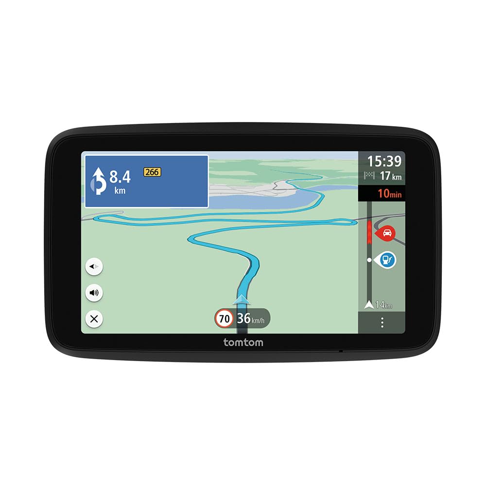 TomTom car navigation system GO Classic Lite (5 inch, TomTom Traffic, map updates for Europe included, updates via Wi-Fi, integrated, reversible holder) - 1YF5.002.00