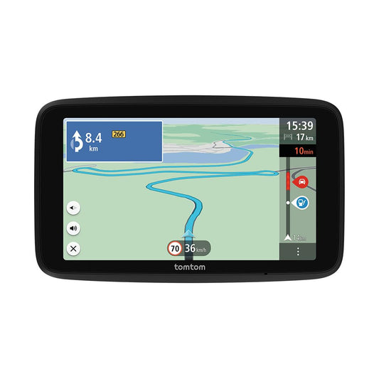 TomTom car navigation system GO Classic Lite (5 inch, TomTom Traffic, map updates for Europe included, updates via Wi-Fi, integrated, reversible holder) - 1YF5.002.00