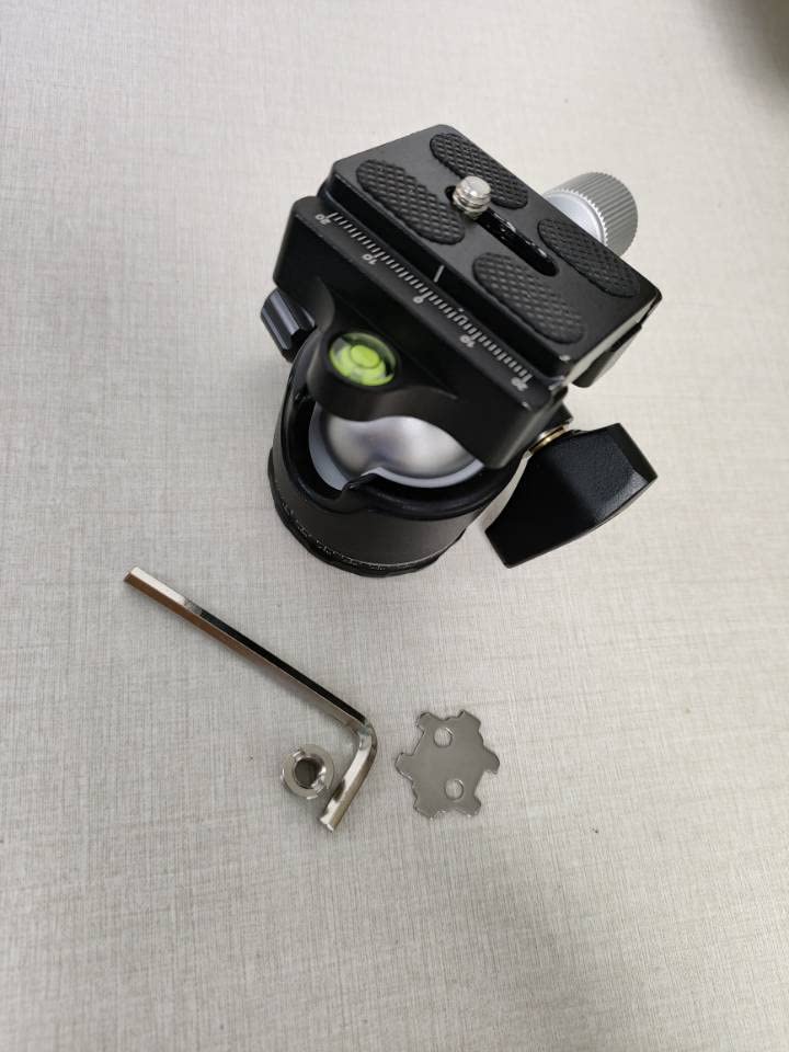 NEEWER Cap de bilă cu profil redus pentru trepied, 36mm metal panoramic, GM36 - GM36/36mm