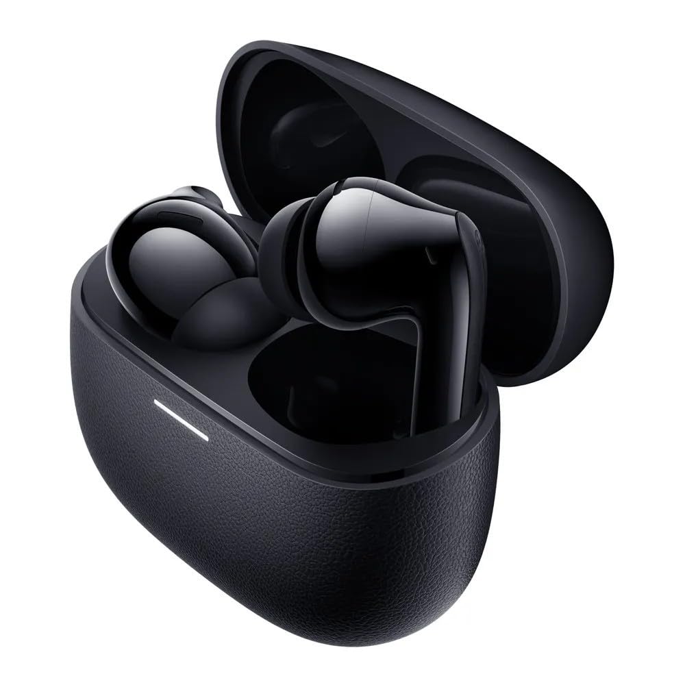 XIAOMI Redmi Buds 5 Pro Bluetooth 5.3 in-ear headphones, 52dB active noise cancellation, up to 38 hours of battery life, Hi-Res Audio & LDAC, coaxial dual drivers - Midnight Black