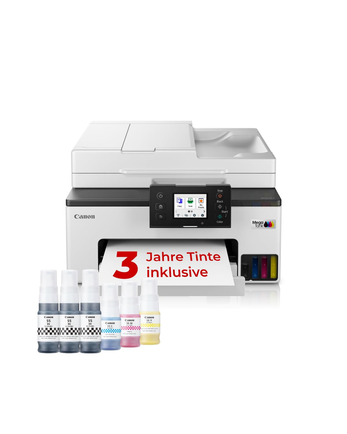 Canon MAXIFY GX2050 | Refillable Ink Tank All-in-One Printer