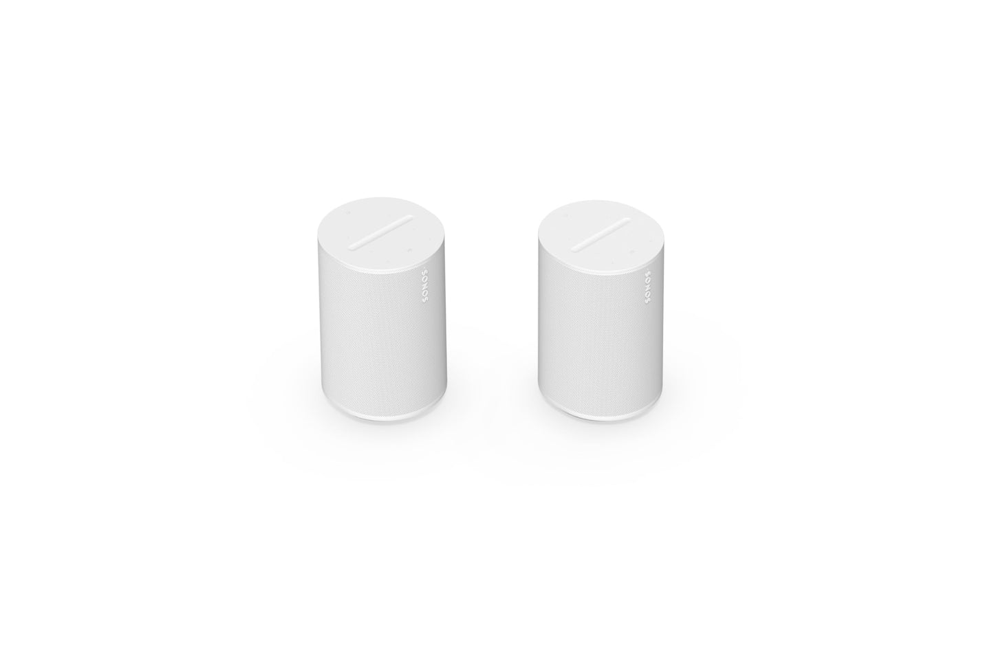 Sonos Era 100 | Smart Speaker with WiFi, Bluetooth, Compatible with Amazon Alexa - White (Pack of 2) - E10G1EU1