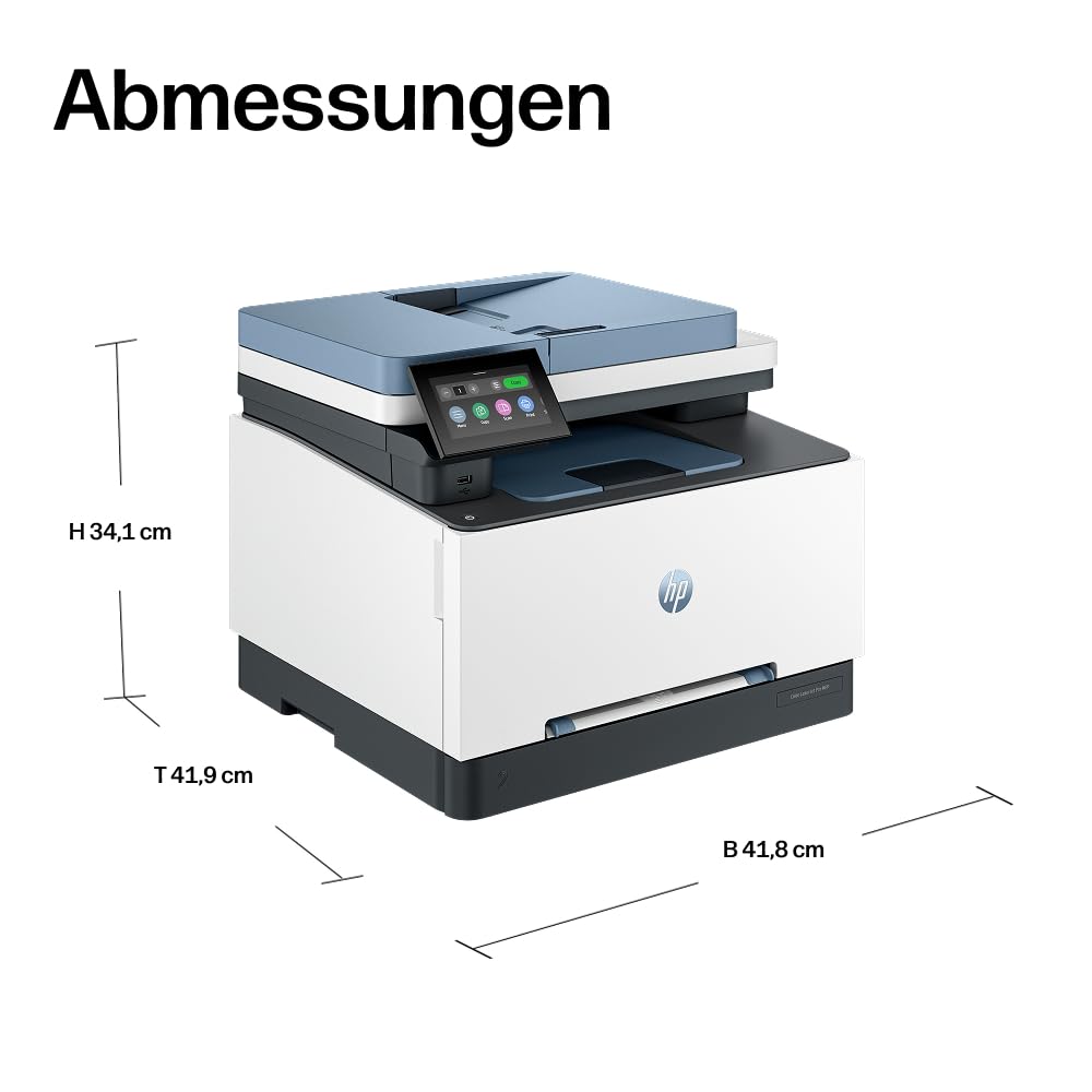 HP Color LaserJet Pro MFP 3302fdwg multifunction color laser printer, fax, automatic two-sided printing, touchscreen, Wi-Fi, Ethernet, USB, Wolf Pro Security - 759V2F#ABD