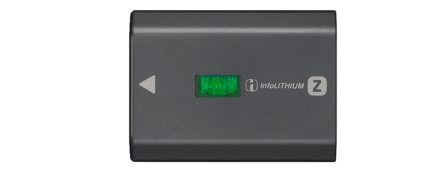 Sony NP-FZ100 battery - original lithium-ion battery for Alpha 7 series (e.g. A7 III, A7 IV), A6700, ZVE10M2 and FX series - high capacity, long running time, fast charging - NPFZ100.CE