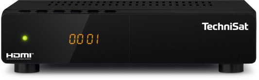 TechniSat HD-S 210 satellite receiver (DVB-S/S2, HDMI, USB media player, pre-installed channel list, sleep timer, remote control, EPG, compact) - 0000/4805