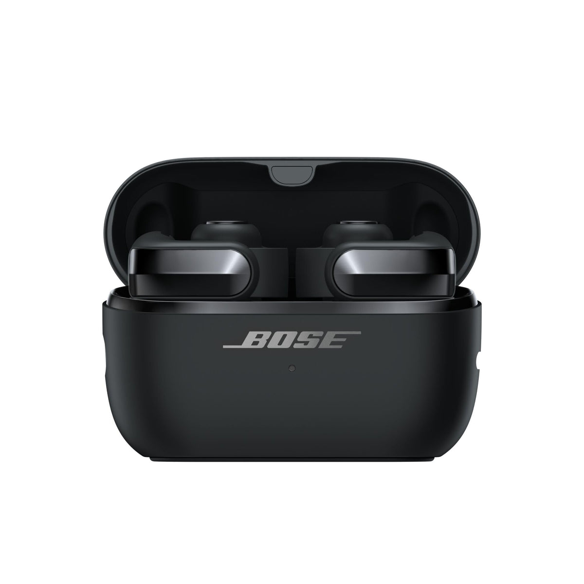 Bose Ultra Open Earbuds (2nd Gen.) – Open-ear, clip-on, wireless Bluetooth earbuds, 360-degree sound, wireless charging, up to 28 hours of playback, ideal for travel, school, and office, black. - 897806-0010