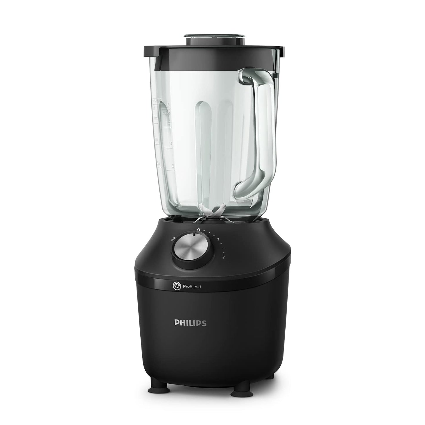 Philips stand mixer and smoothie maker - 600W, 2 liter cup, HomeID app, 2 speed levels + pulse function, ProBlend, ice crush function (HR2291/41)