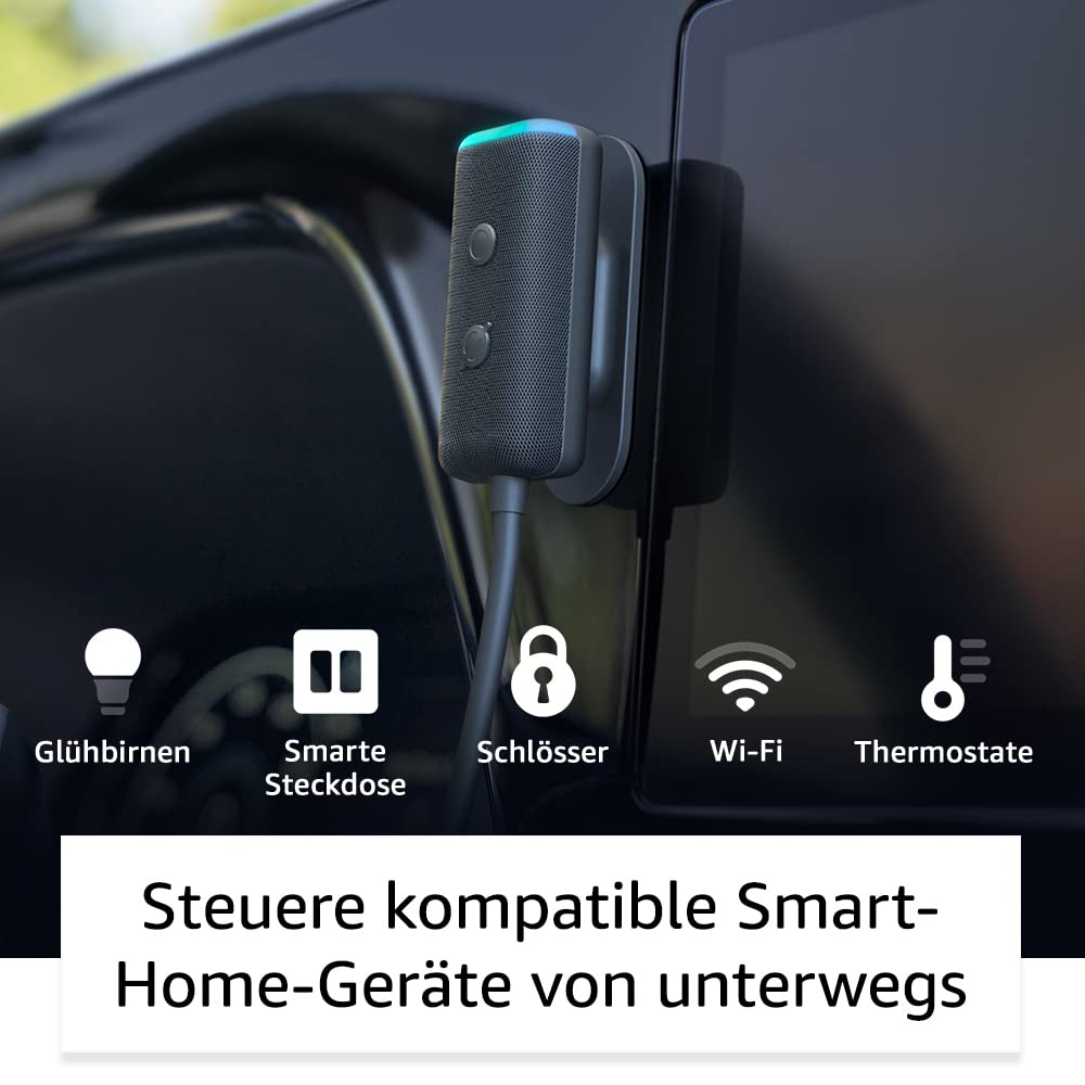 Certified and Refurbished Echo Auto (2nd Gen) – Take Alexa along for the ride - G2R8WD