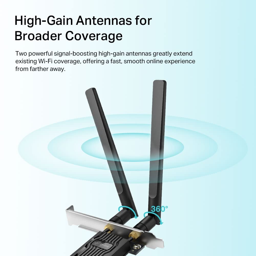 TP-Link Archer TX20E AX1800 Wi-Fi 6 WLAN Karte für PC