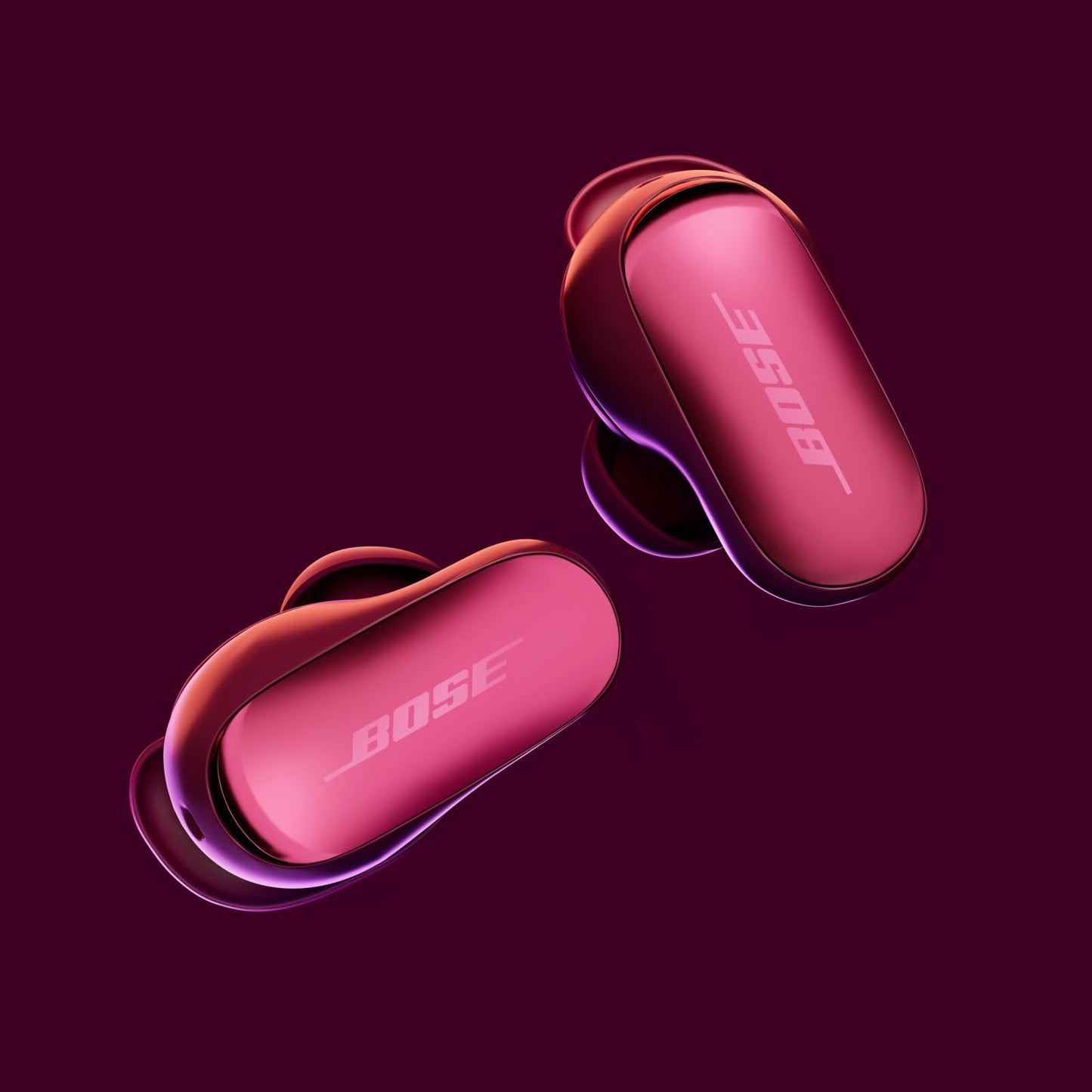 Bose QuietComfort Ultra Bluetooth Earbuds (2nd Gen), Wireless Noise Canceling Earbuds, Up to 6 Hour Battery Life, IPX4 Rating, 360 Degree Sound, Deep Bass, Dark Plum - Limited Edition - 896637-0030