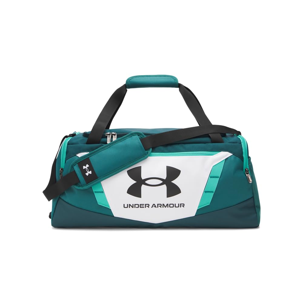 Under Armor Unisex Undeniable 5.0 Small Duffle Bag - White / Arden Green / Black - Small - 1369222