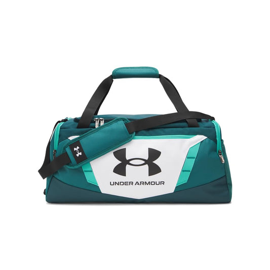 Under Armor Unisex Undeniable 5.0 Small Duffle Bag - White / Arden Green / Black - Small - 1369222