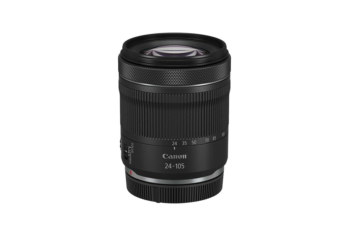 Canon RF Lens 24-105mm F4-7.1 IS STM – Standard zoom lens with 5-stop image stabilization for landscapes & portraits | Compatible with EOS R system - 4111C005AA