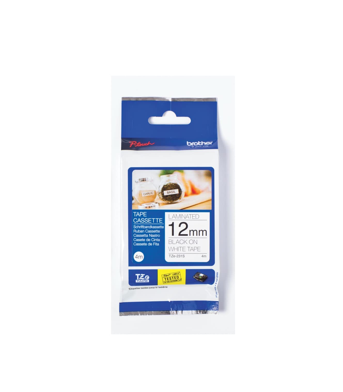 Brother Original P-touch label tape TZe-231S (compatible with - TZE231S2