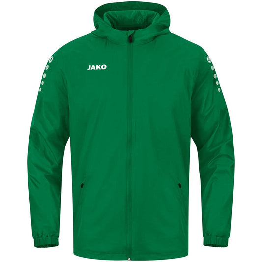 JAKO unisex all-weather jacket Team 2.0, sport green, M - 7402