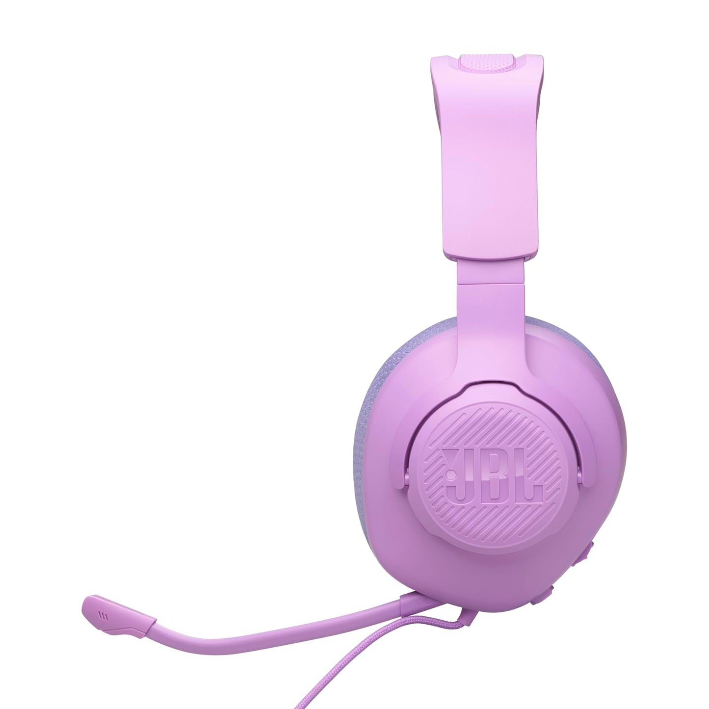 JBL Quantum 100M2 Wired Over-Ear Gaming Headset with JBL QuantumSOUND Signature, 3.5mm Jack, Multi-Platform Compatibility and Detachable Microphone with Mute Option, Purple - JBLQTUM100M2PUR