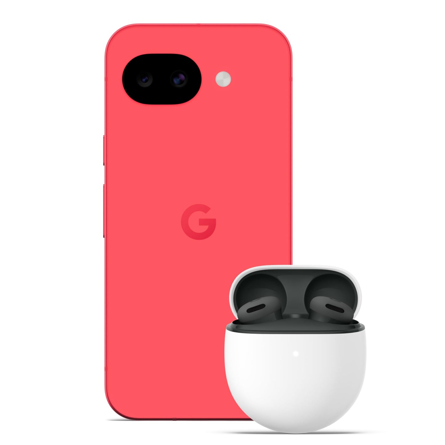 Google Pixel 10a 256GB Berry + Buds 2a - Hazel - GA09604-GB