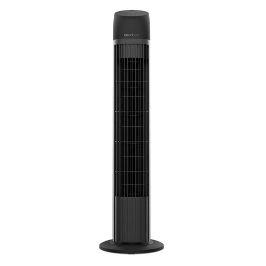 Ventilator turn Cecotec cu telecomandă și temporizator EnergySilence 8050 SkyLine Smart. 45W, înălțime 33", motor din cupru, 3 viteze, oscilație, display LED - 05971