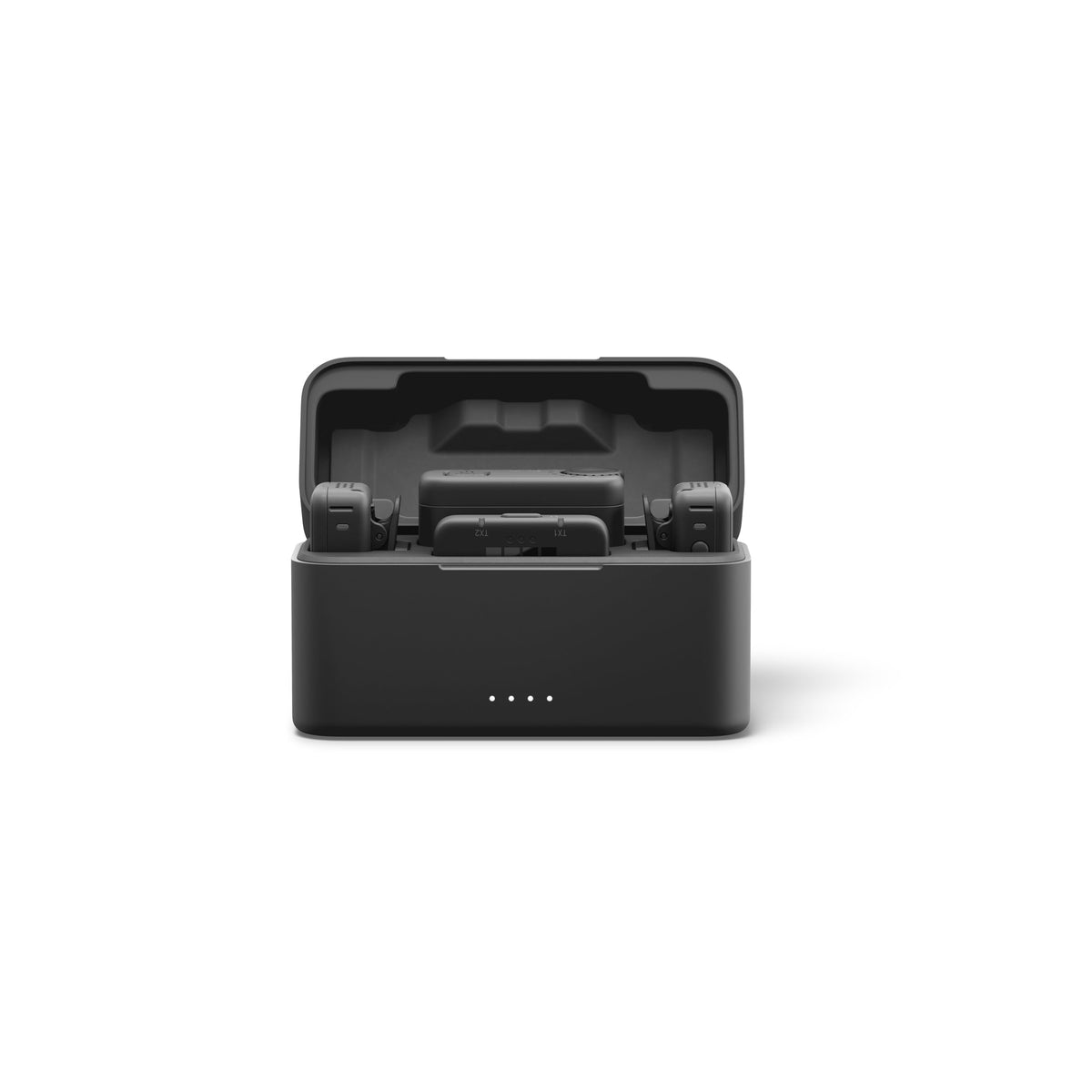 GoPro Wireless Microphone Complete Set (2 TX, 2 RX, Charging Case) – For GoPro/Camera/iPhone/Android, ultra-compact, high audio quality, noise cancellation, gain control, vlogging - AWMIC-010-EU