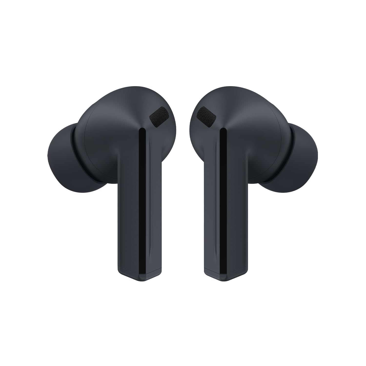 Samsung Galaxy Buds3 FE, wireless in-ear headphones incl. mobeen soft clear case, balanced sound, 360 audio, active noise cancellation & clear call, AI headphones with Gemini, black - SM-R420