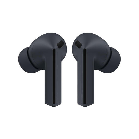 Samsung Galaxy Buds3 FE, wireless in-ear headphones incl. mobeen soft clear case, balanced sound, 360 audio, active noise cancellation & clear call, AI headphones with Gemini, black - SM-R420
