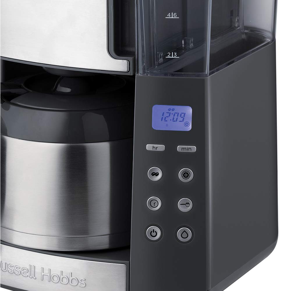 Russell Hobbs Filtru de cafea Grind&Brew, 1,25 l, 1-10 căni - 25620-56