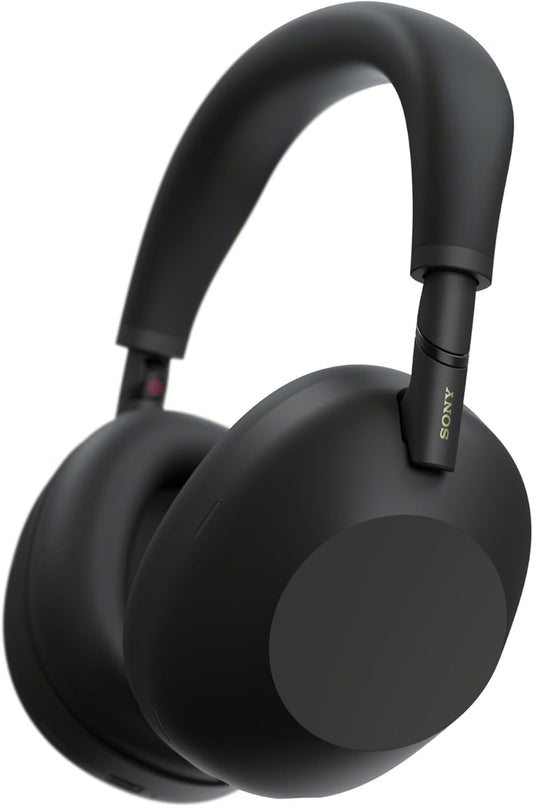 Sony WH-1000XM6 Wireless Noise Canceling Headphones, Signature Hi-Res Sound, Bluetooth Headphones, Comfort, Foldable Design, Magnetic Carrying Case, 30 Hour Battery NC On, iOS & Android - Black - WH1000XM6B.CE7