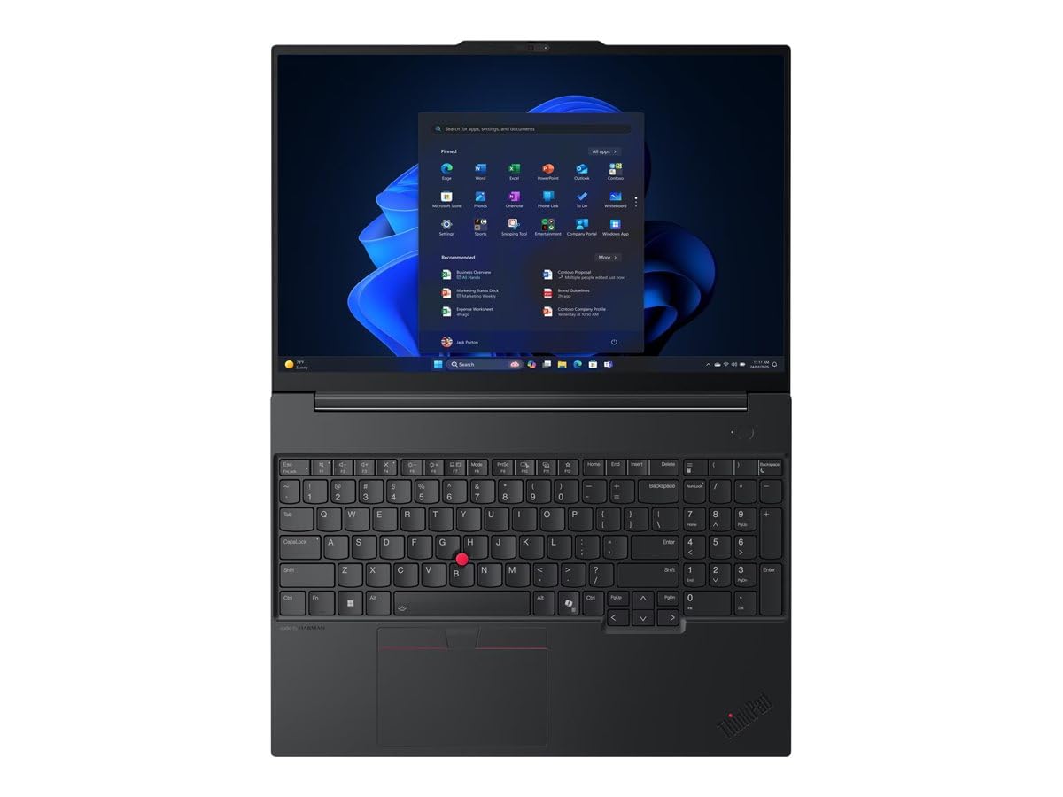 Lenovo ThinkPad E16 Gen 3 22AY - 180° hinge design - Intel Core Ultra 7 256V - Win 11 Pro - Intel Arc Graphics 140V - 16 GB RAM - 512 GB SSD TCG Opal Encryption 2, NVMe - 40.6 cm (16")