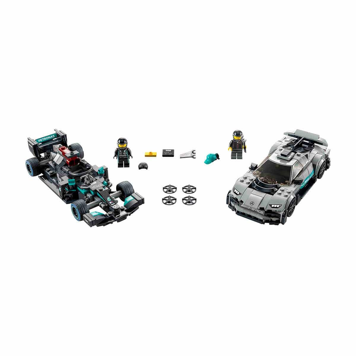 Lego Speed Champions - 76909 Mercedes-AMG F1 W12 E Performance & Mercedes-AMG Project One