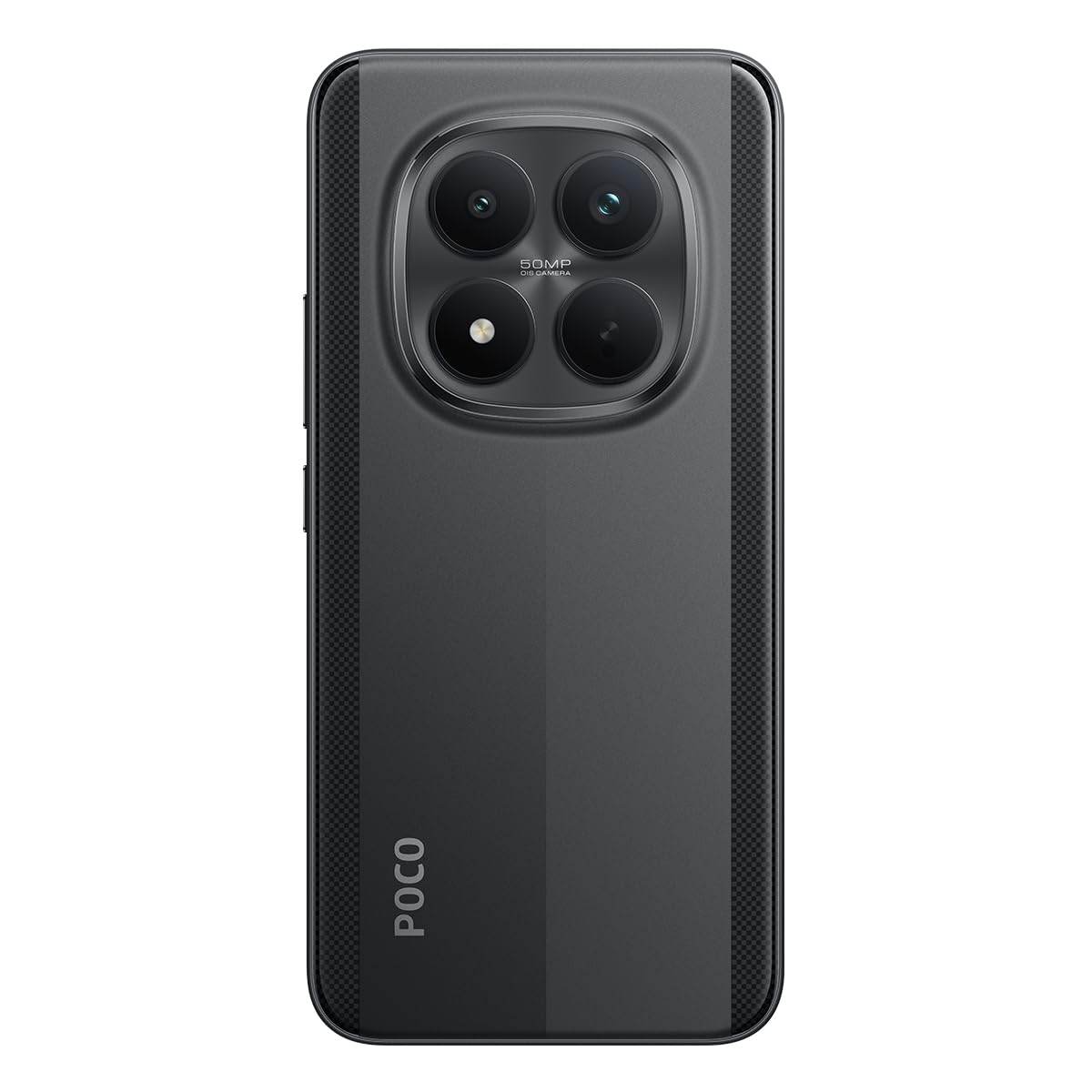 XIAOMI Poco M8 5G Smartphone, 8 GB RAM + 256 GB Storage, Mobile Phone with Android, 6.77" 120 Hz Flow AMOLED Display, 50 MP AI Dual Camera, 7.35 mm Slim 3D Curved Design, Black, 2 Year Warranty - MZB0NF6EU