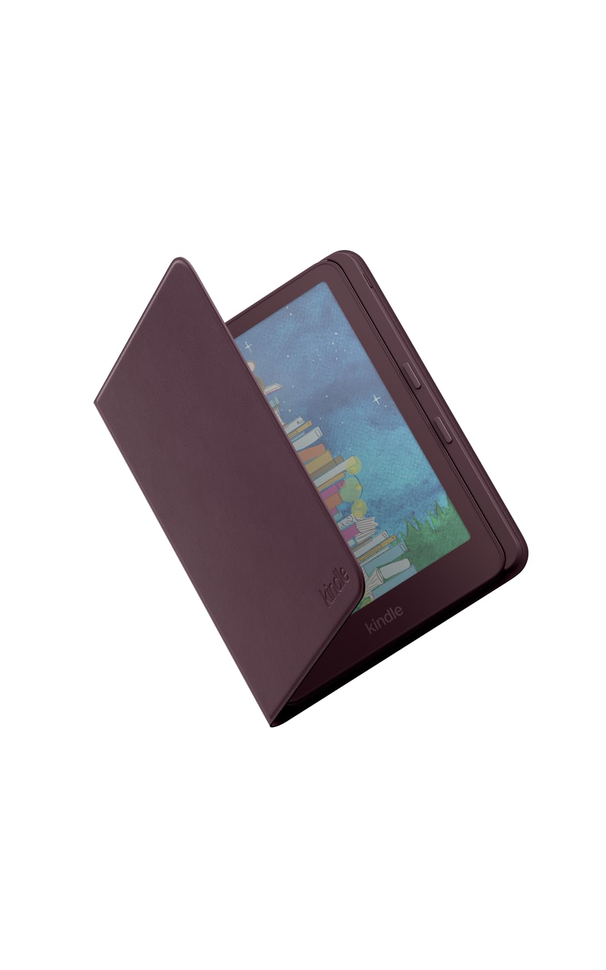 Vă prezentăm: Noua husă Amazon Kindle cu funcție de răsfoire și butoane, prindere magnetică pentru Kindle Paperwhite și Colorsoft Signature Edition (2026), material pe bază de plante. - 53-106806