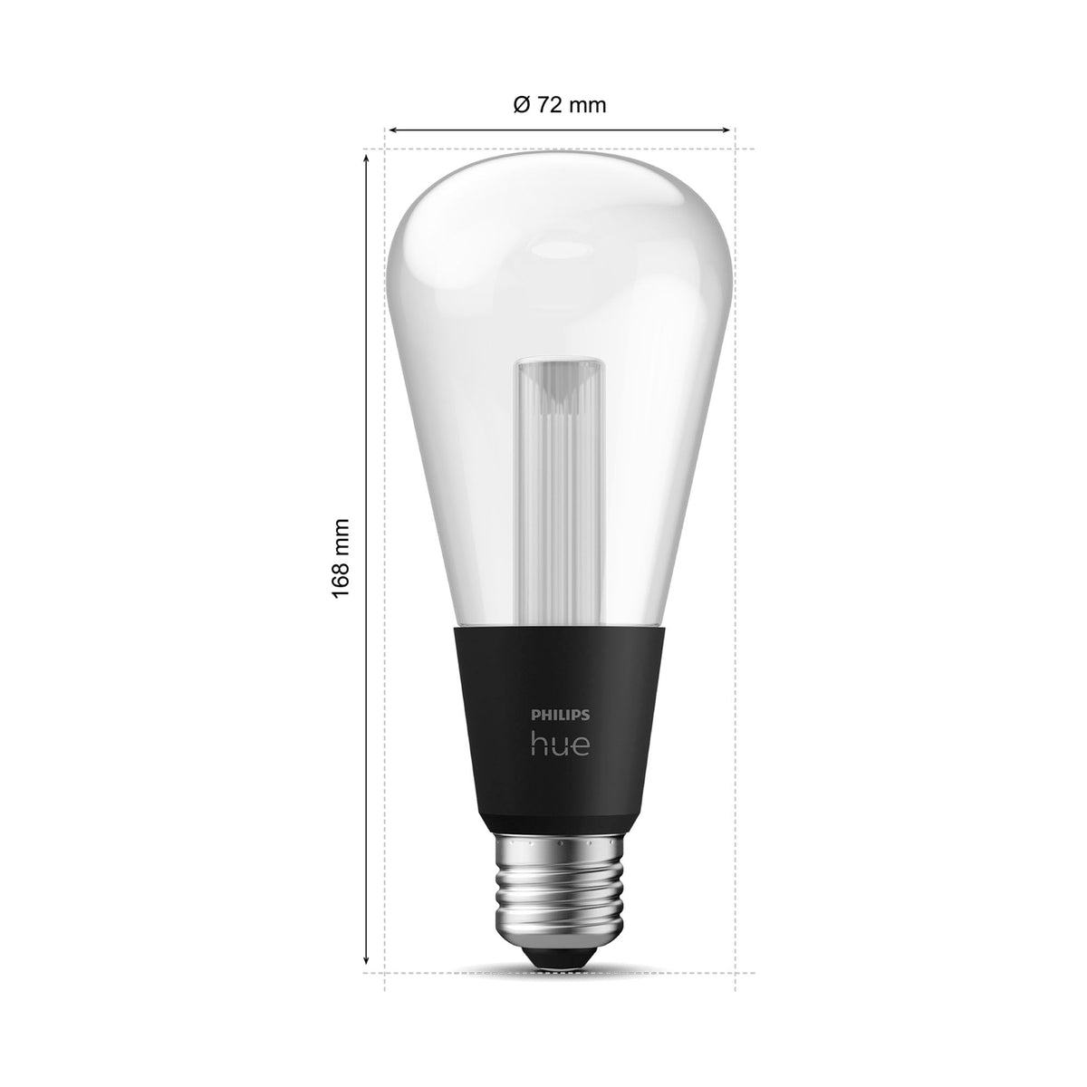 Philips Hue Lightguide Smart LED-Lampă ST70, Formă Edison, E27 - 8719514419391